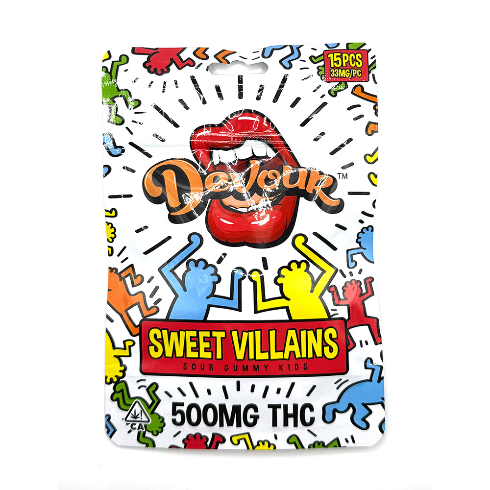 Devour - Sweet Villains - Cannabis Infused Sour Gummy Kids (500mg/1500mg)