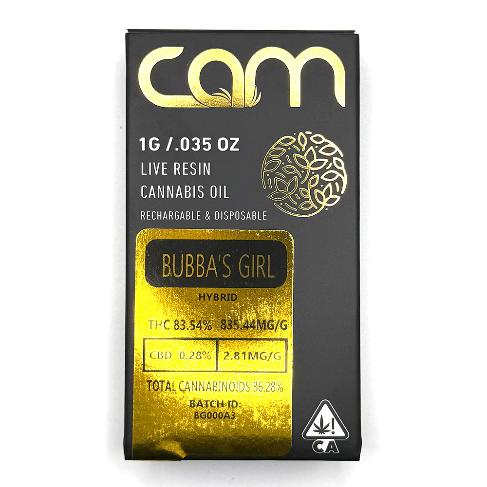 Cam - Live Resin Cannabis Oil - Disposable Vape (1g) - Image 9