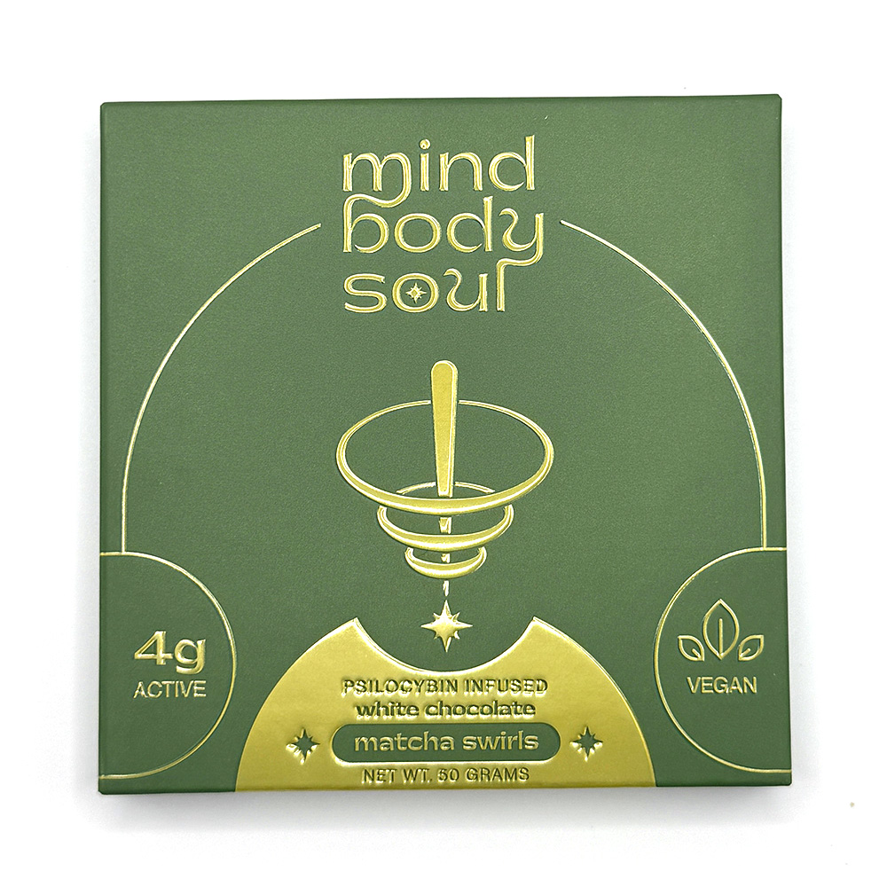 Mind Body Soul - Psilocybin Infused White/Dark Chocolates (4g) - Image 9