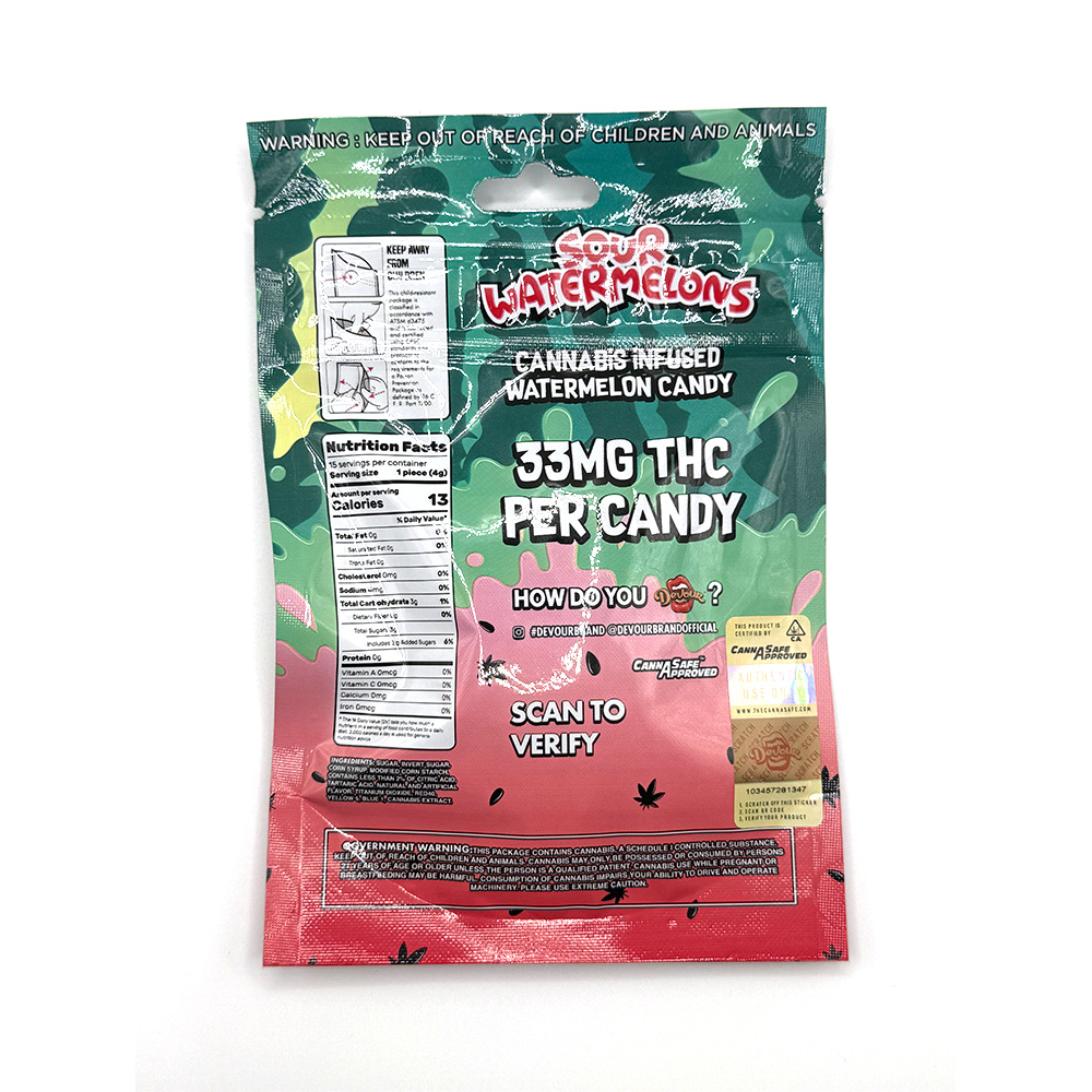 Devour - Watermelon (500mg/1500mg THC) - Image 2