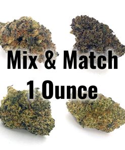 1 Ounce with 4 Strains (Mid Shelf) - Mix & Match