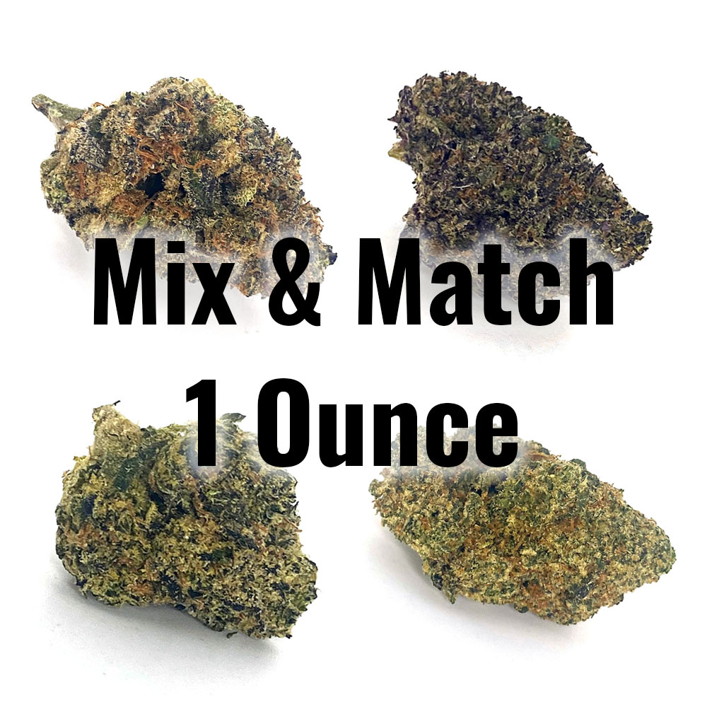 1 Ounce with 4 Strains (Mid Shelf) - Mix & Match