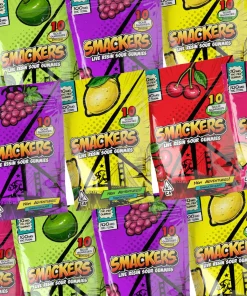 Smackers - Live Resin Sour Gummies (100mg THC)